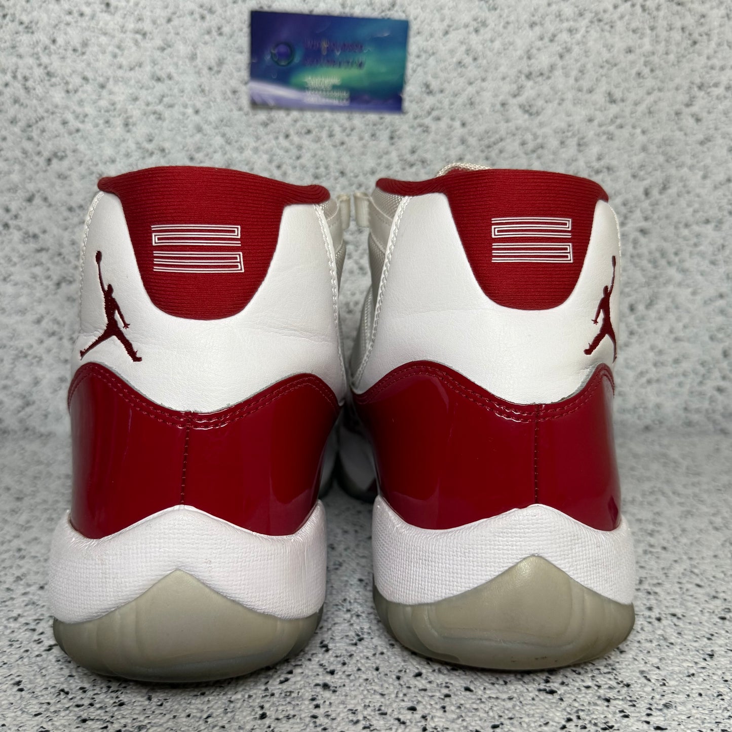 Jordan 11 Cherry 9.5 Men/11 Women “Preowned”