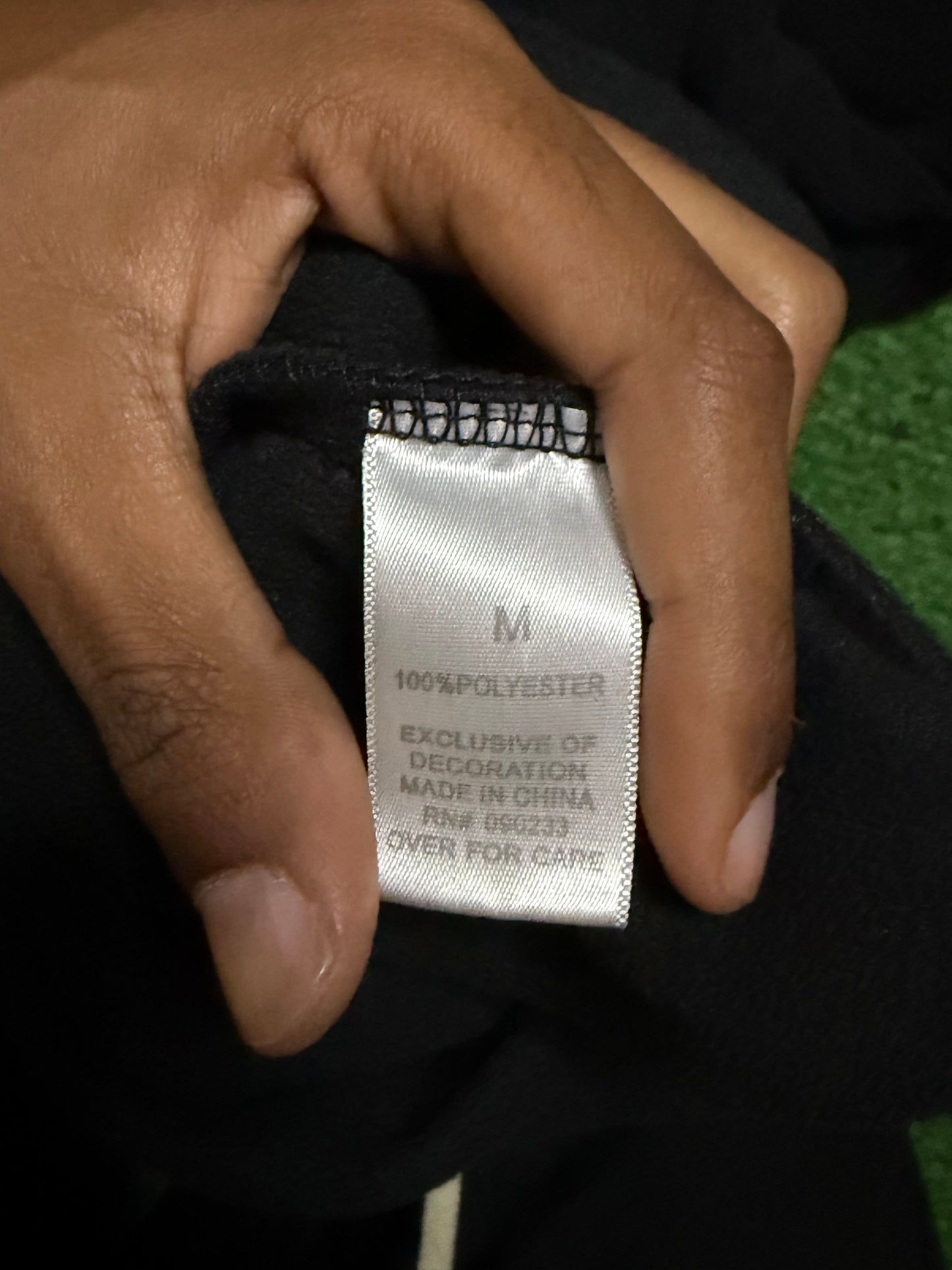 Fear of God Essentials Polar Fleece Half Zip Sweater Black