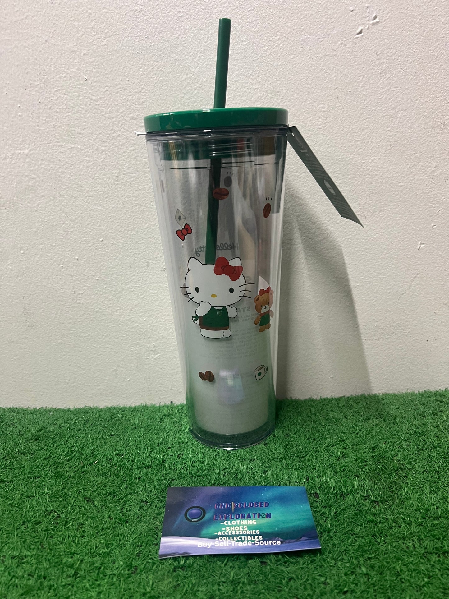 Hello kitty X Starbucks cold cup tumbler 24oz