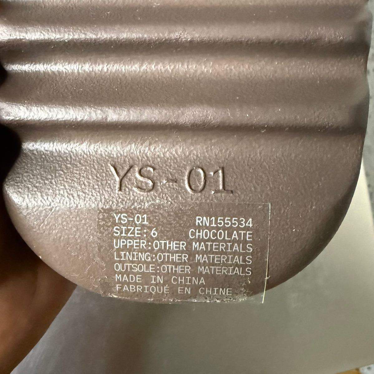 Yzy Ys-01 Chocolate Slide