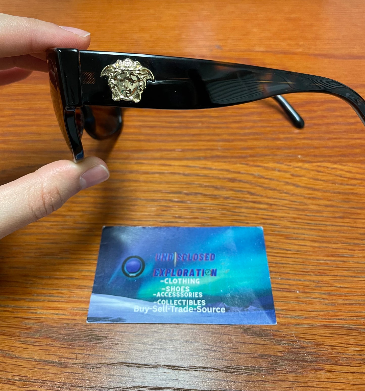Versace Medusa polarized sunglasses