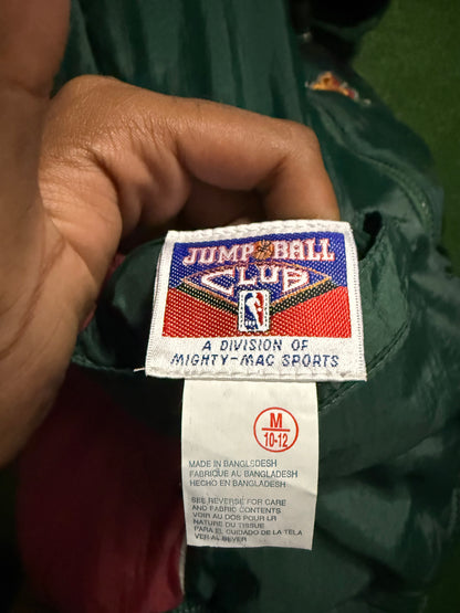 Vintage Seattle SuperSonics Reversible Youth Jump Ball Club Jacket