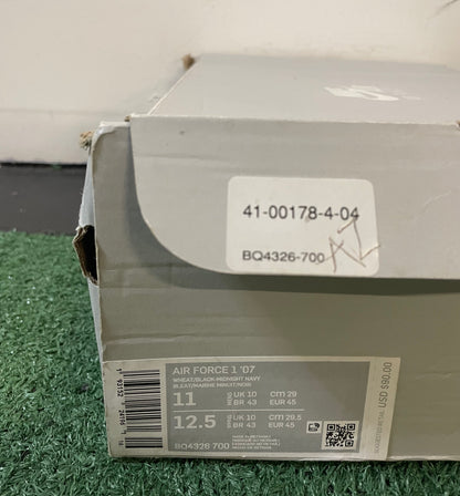 Nike Air Force 1 low wheat size 11men/12.5women