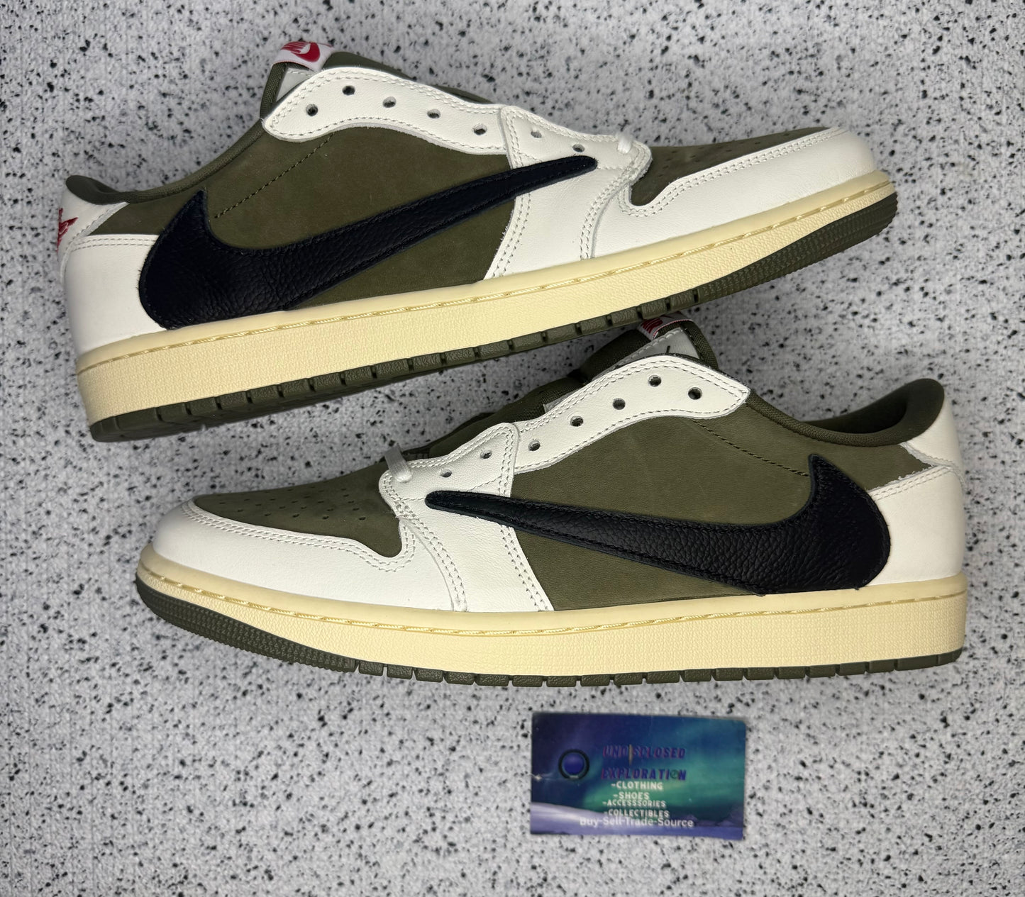 Jordan 1 Low Travis Scott Medium Olive