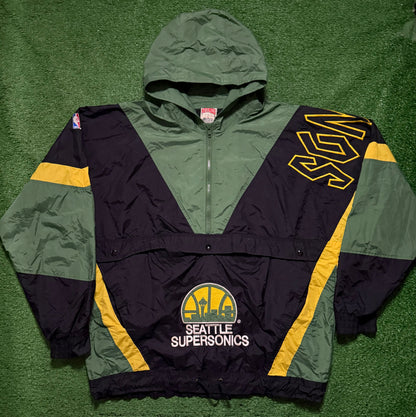 Vintage Seattle SuperSonics Jacket 90s Nutmeg