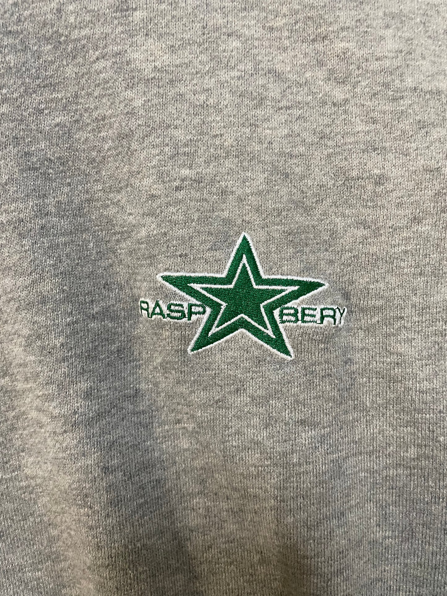 Gv Gallery Raspberry Star logo grey hoodie