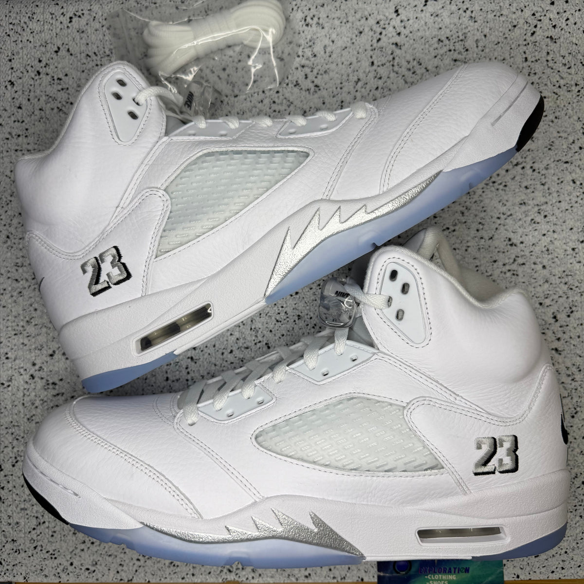 Jordan 5 White Metallic