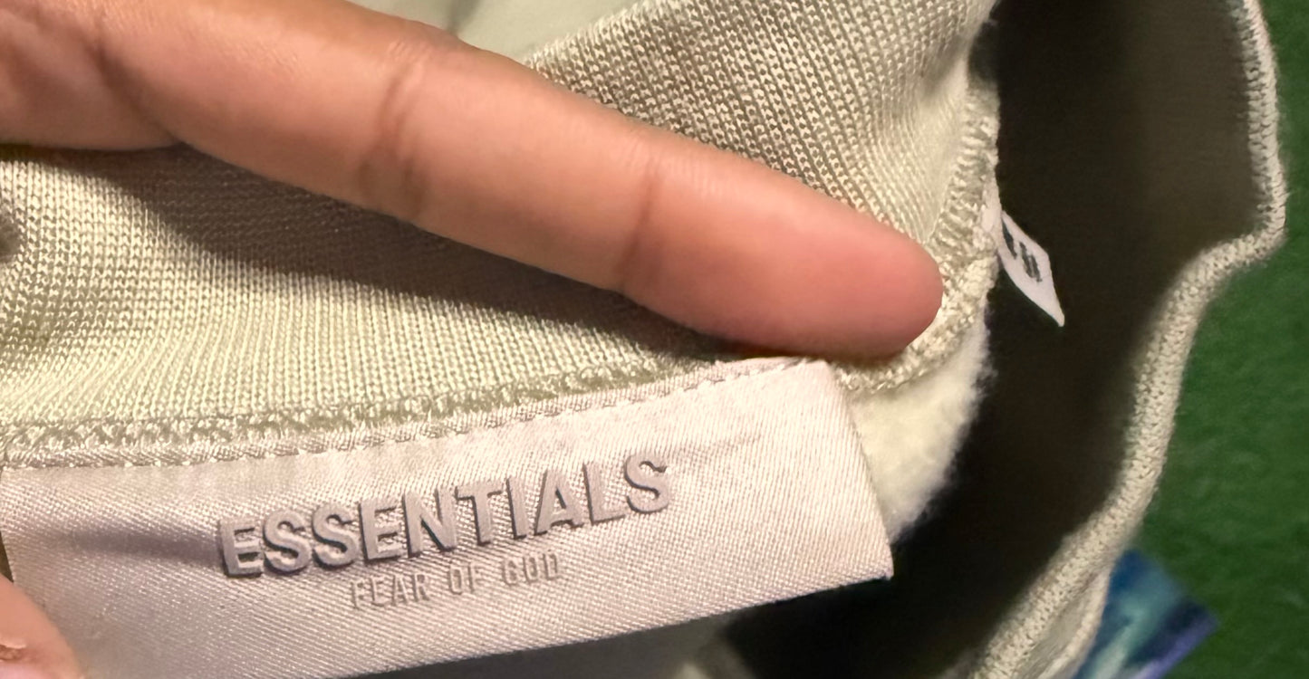 Fear Of God Essentials Crewneck Seafoam