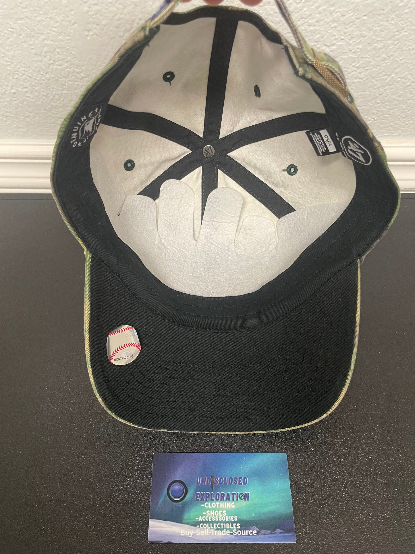 LA camo hat