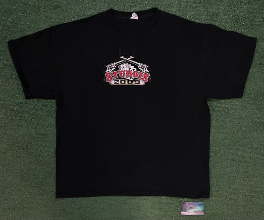 Vintage Sturgis 2009 black hills rally tee