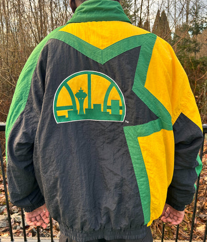 Vintage supersonics western conference jacket