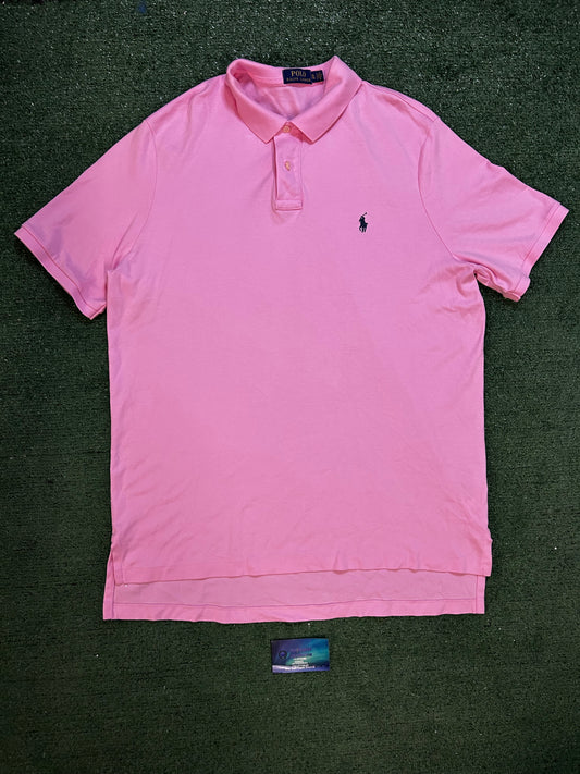 Vintage pink polo Ralph Lauren short sleeve