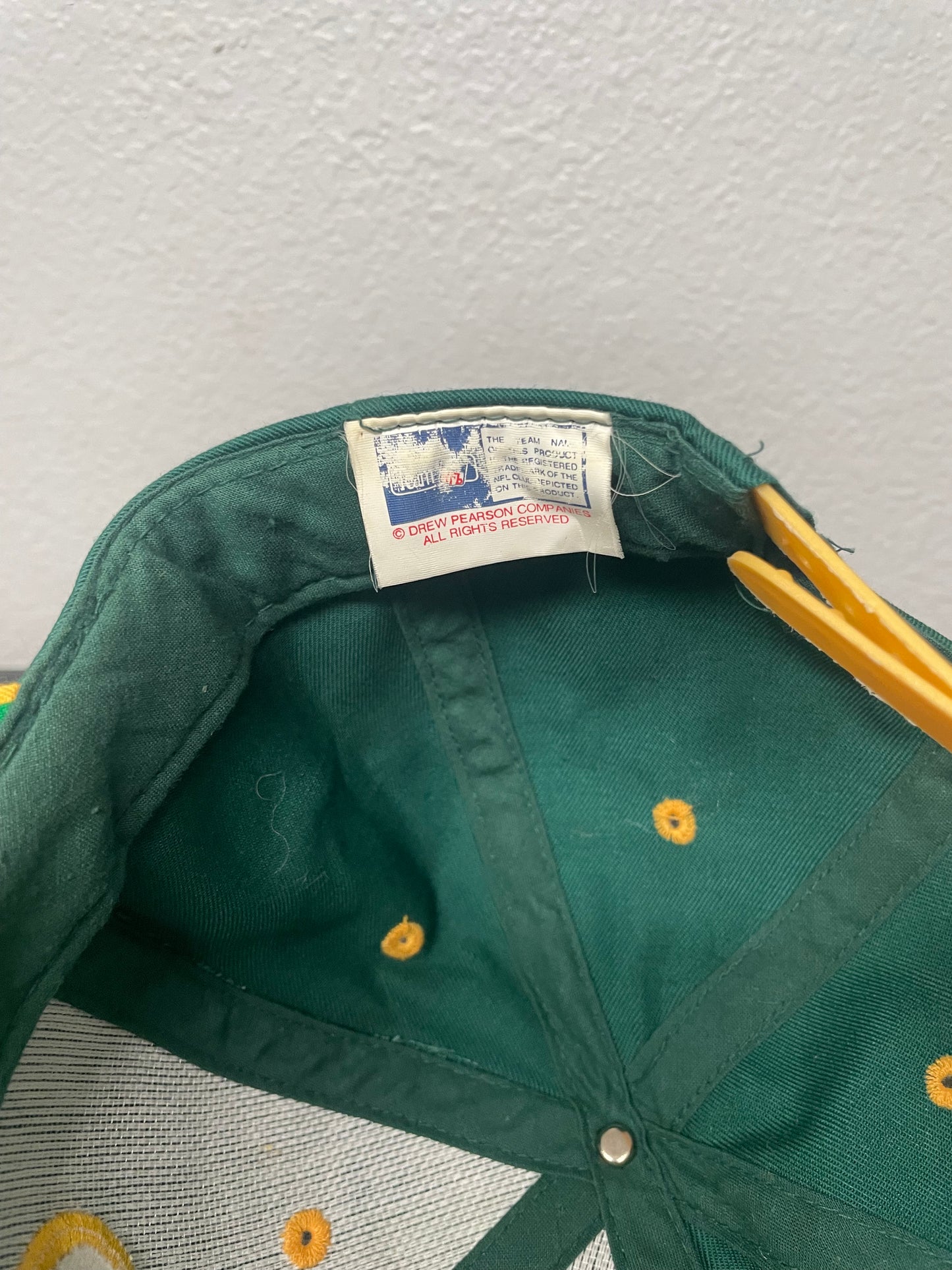 Vintage 1990s Packers Greenbay Drew Pearson hat