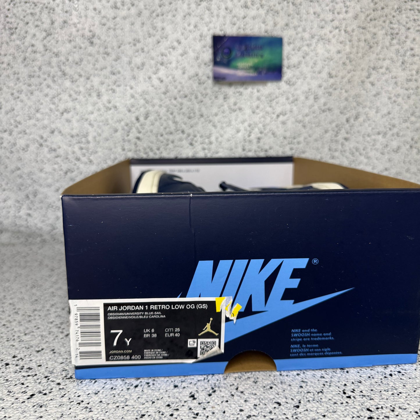Jordan 1 Low Obsidian