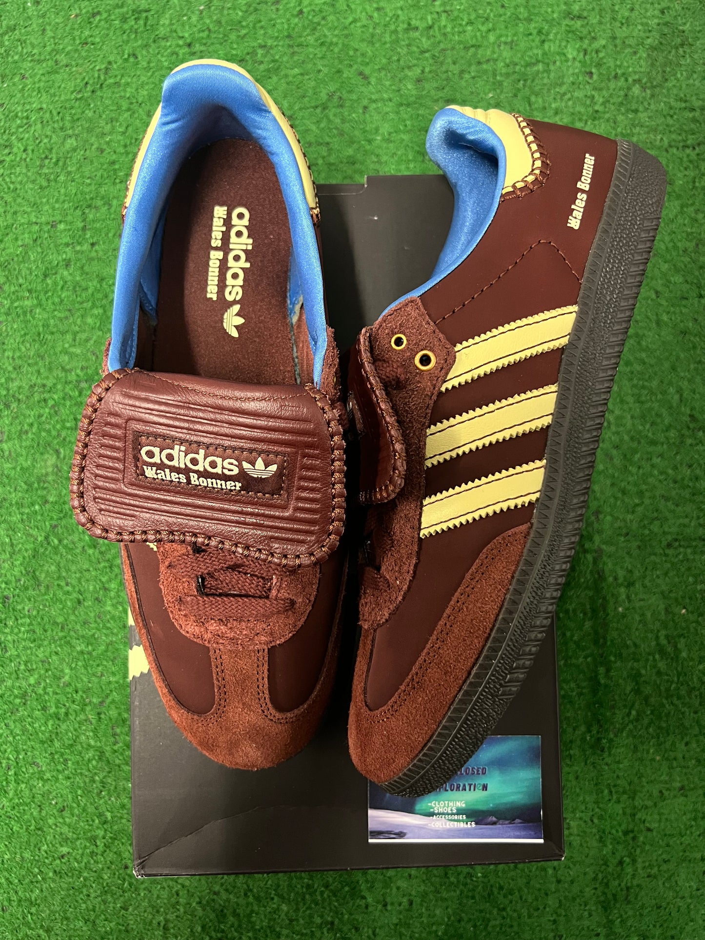 Adidas X wales Bonner samba fox brown