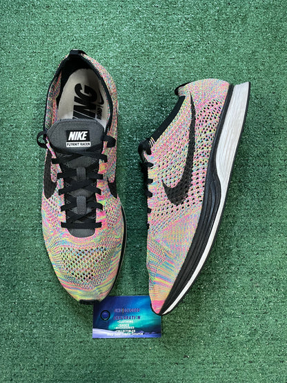 Nike Flyknit Racer multicolor size 13men/14.5women
