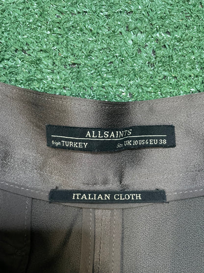 All saints satin trousers
