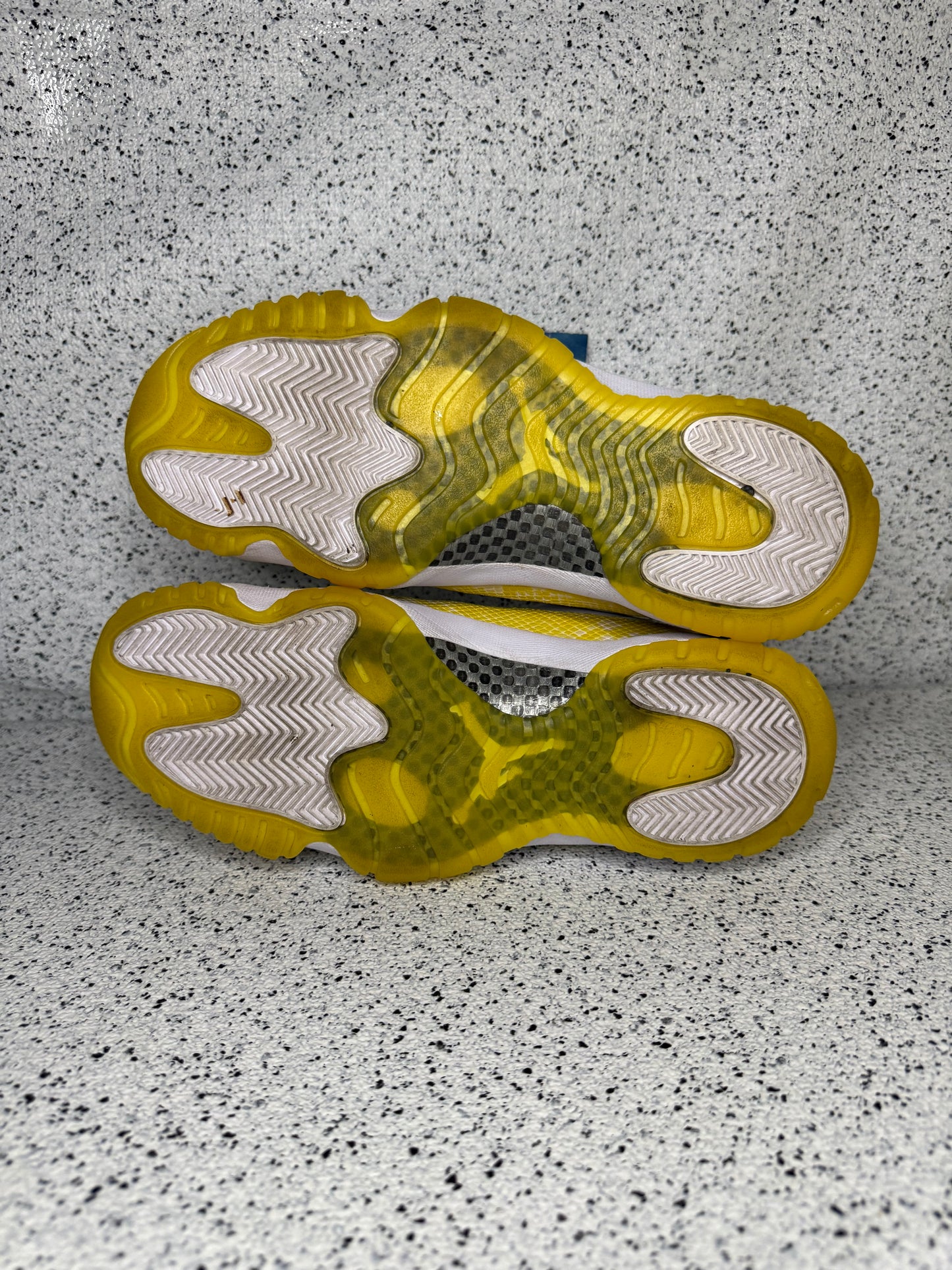 Jordan 11 Low Yellow SnakeSkin 9 Men/10.5 Women “Preowned”