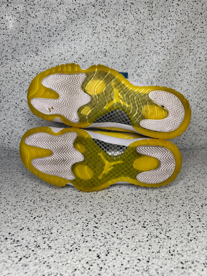 Jordan 11 Low Yellow SnakeSkin 9 Men/10.5 Women “Preowned”