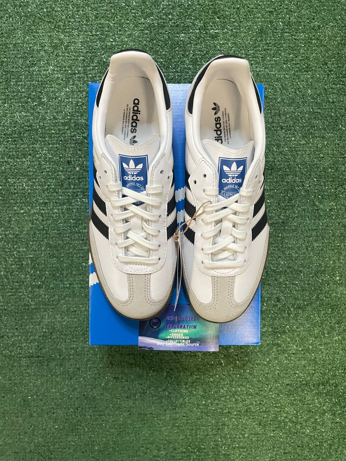 Adidas Samba OG cloud white core black