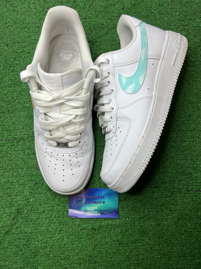 Nike Air Force 1 low painted size 8men/9.5women
