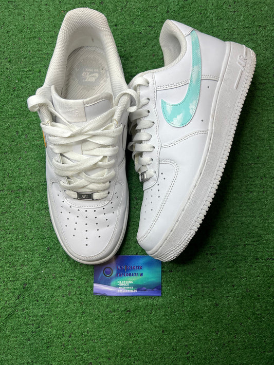 Nike Air Force 1 low painted size 8men/9.5women