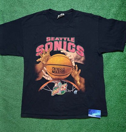Vintage Seattle SuperSonics Shirt Rebound