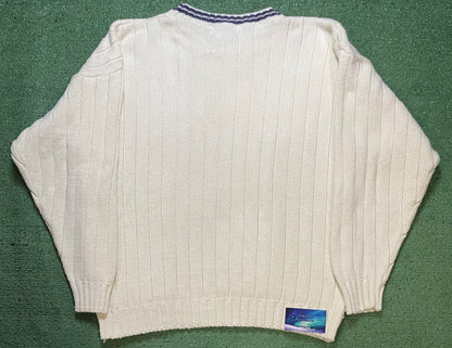 Vintage 1980s Eddie Bauer mountain knit crewneck