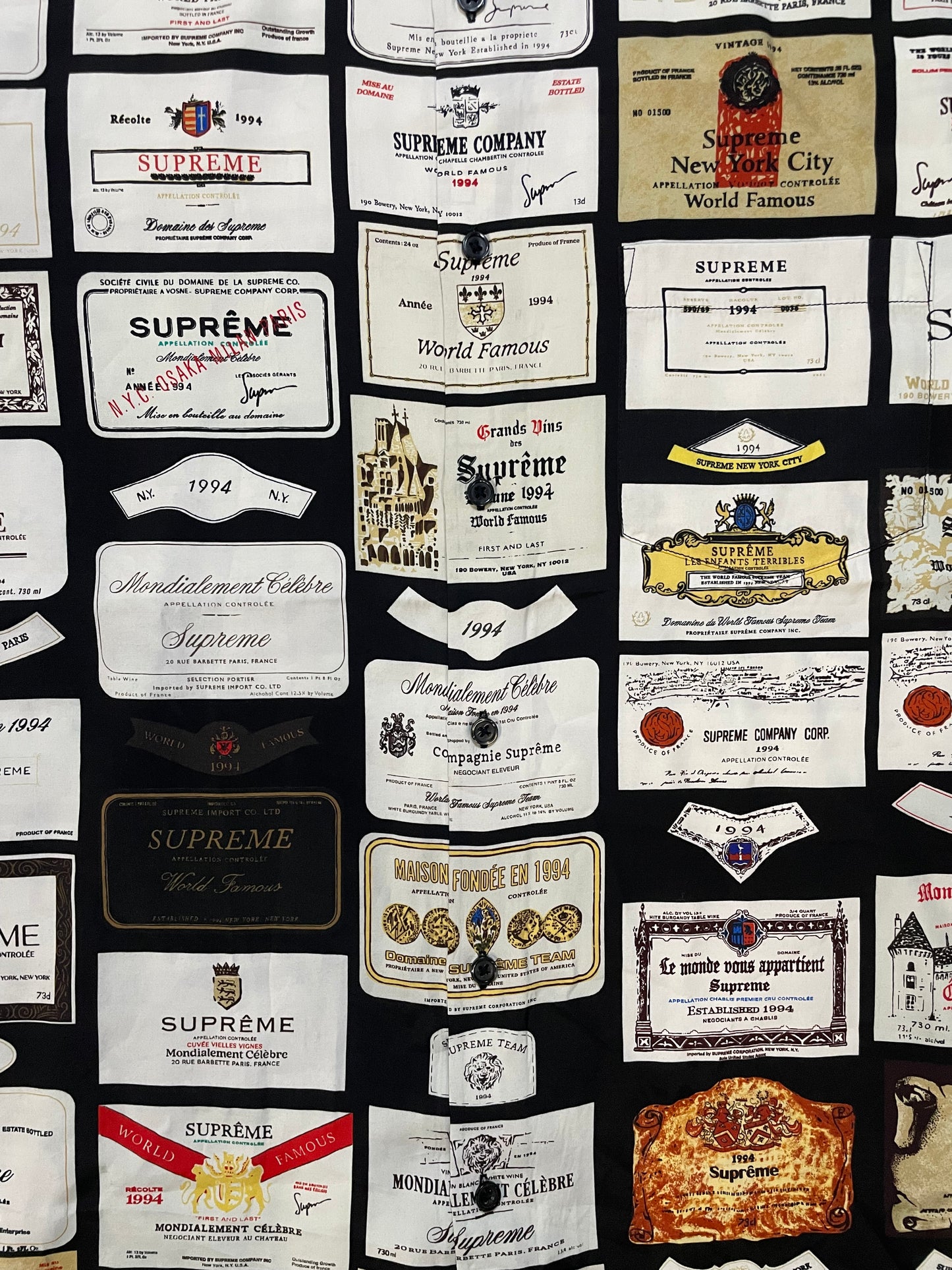 Supreme label button down shirt