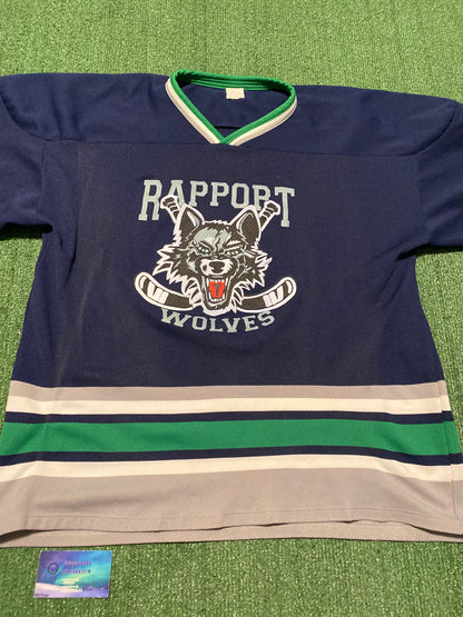 Vintage Rapport Wolves Fowler Hockey Jersey