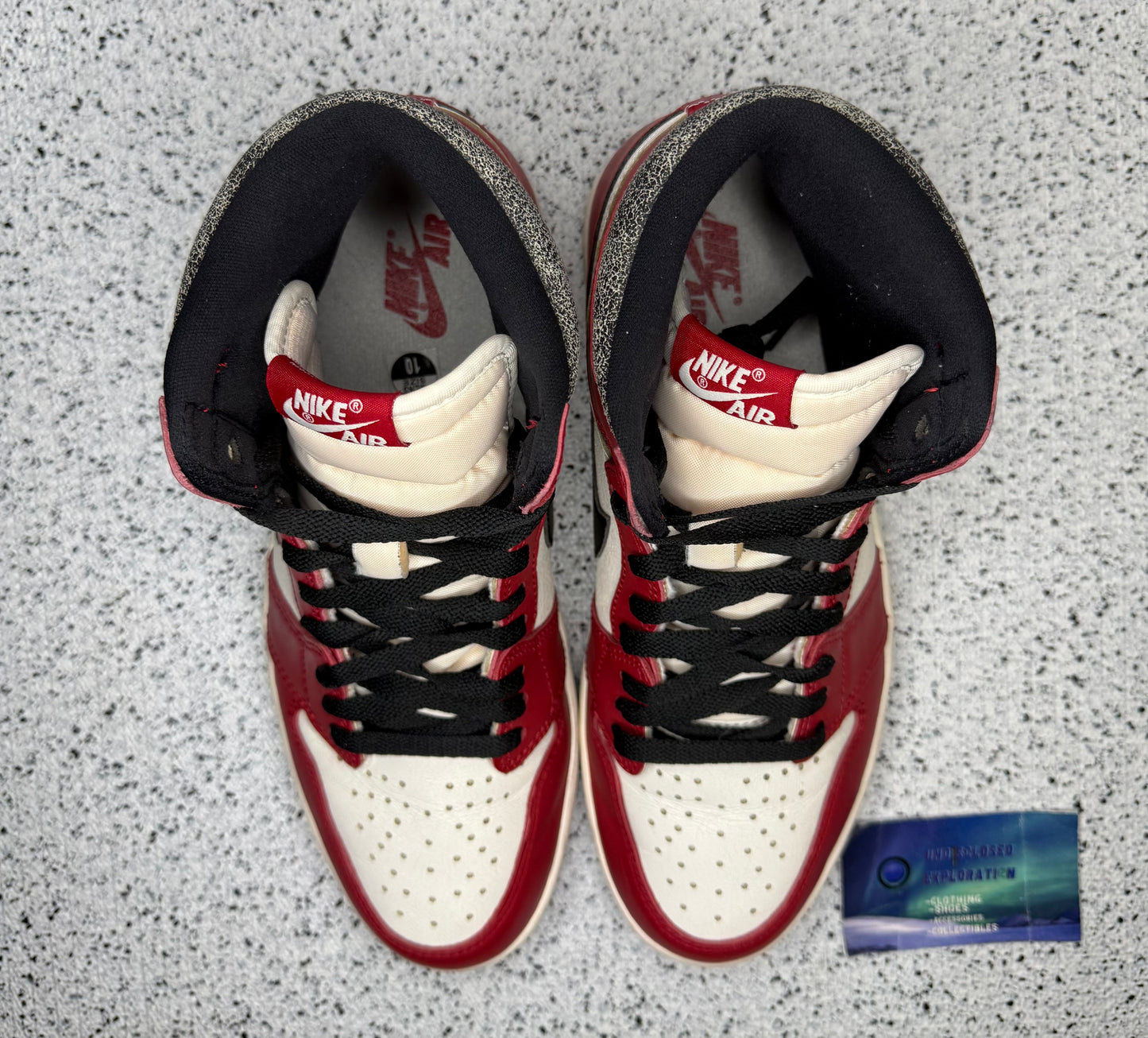 Jordan 1 Lost and Found Chicago 10 Men/11.5 Women “Preowned”