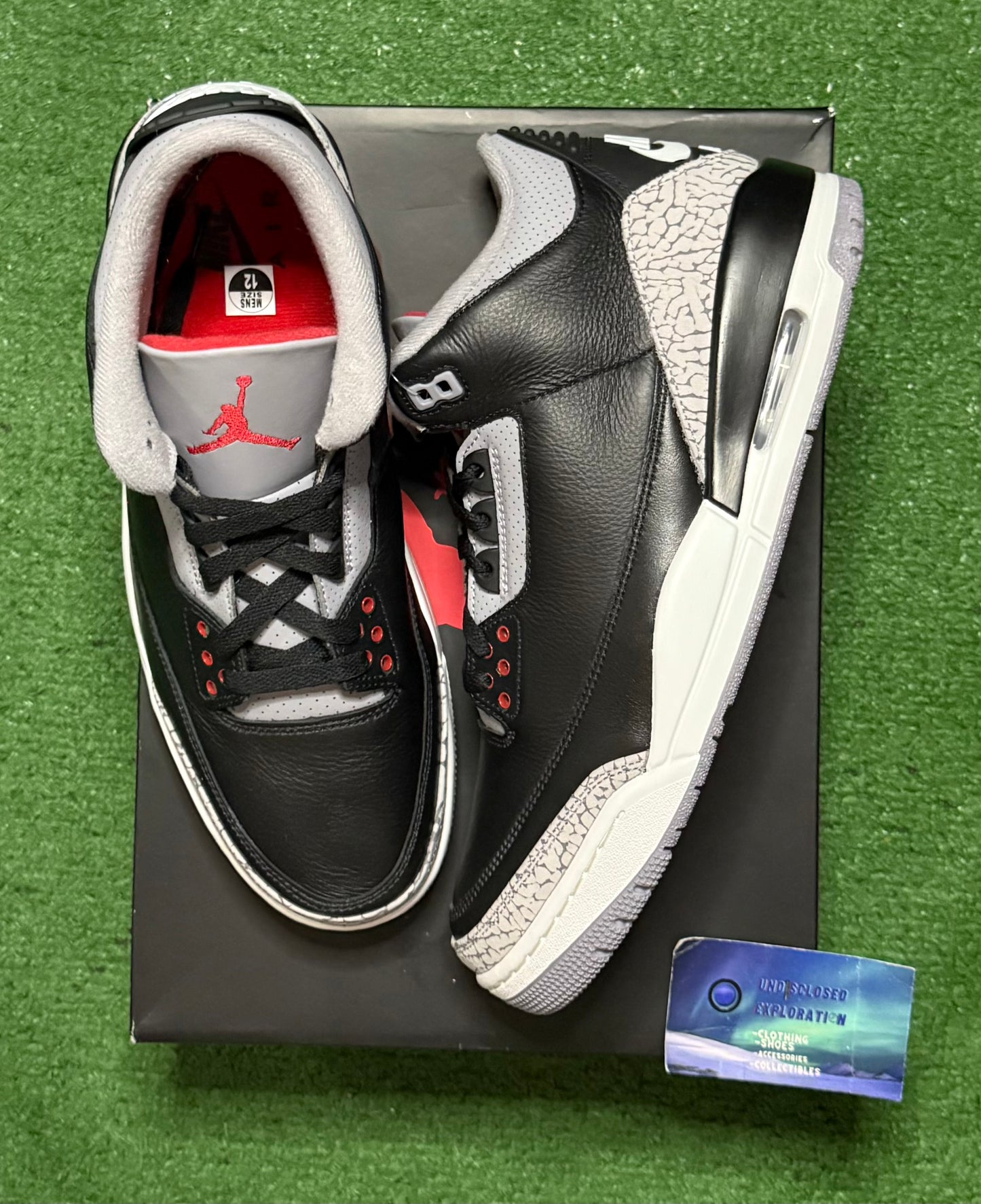 Jordan 3 Black Cement