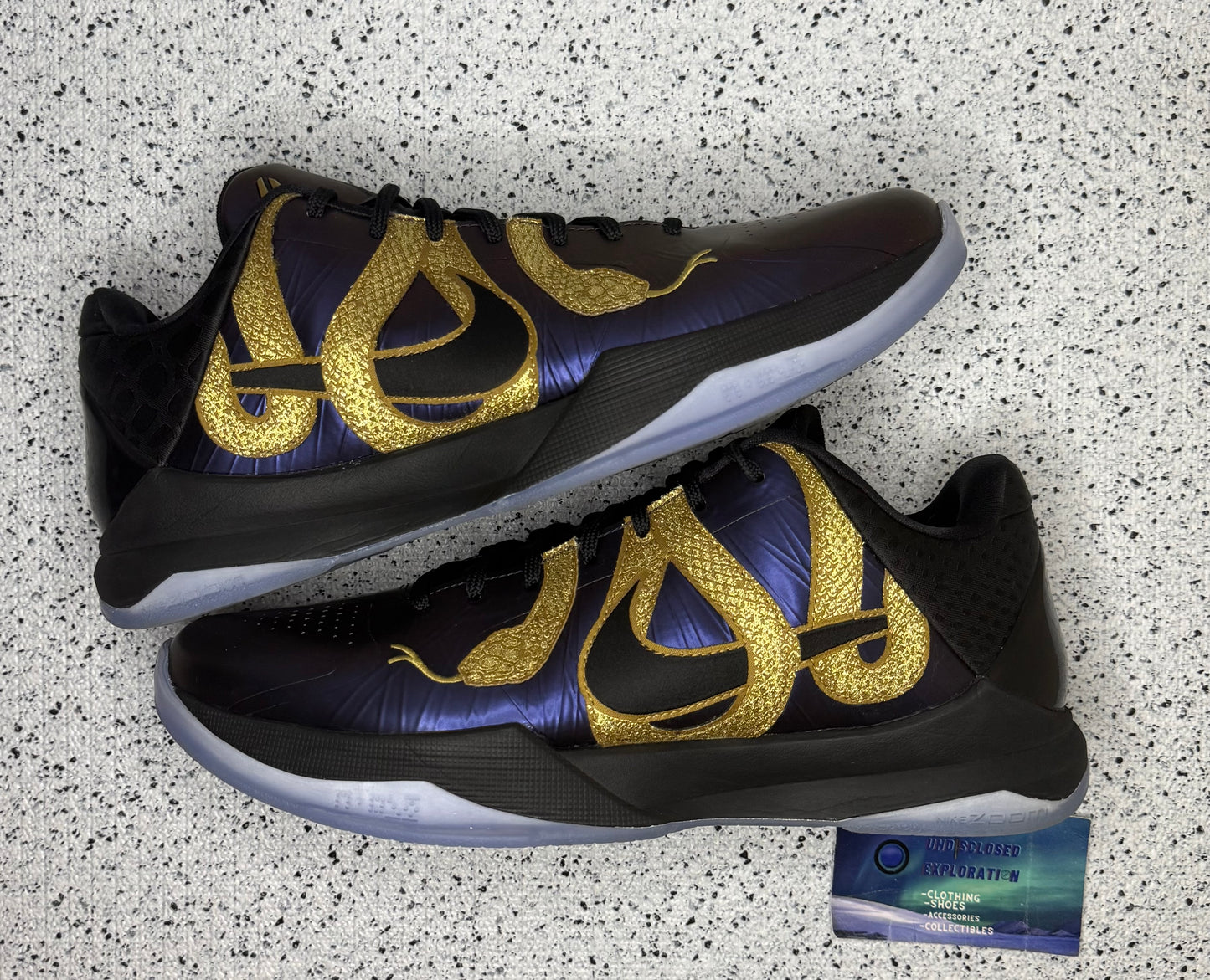 Nike Kobe 5 Year Of Mamba Eggplant 10 Men/11.5 Women “Preowned”