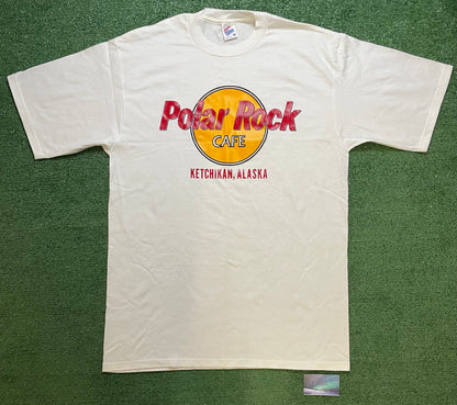 Vintage 1990s Polar Rock Cafe Ketchikan Alaska tee