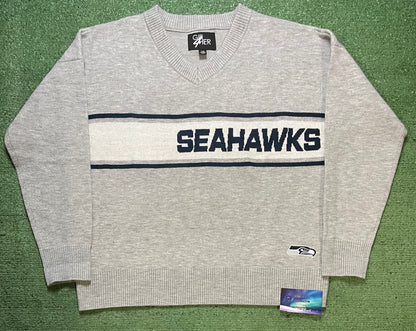 Vintage 2000s Seattle Seahawks knit crewneck