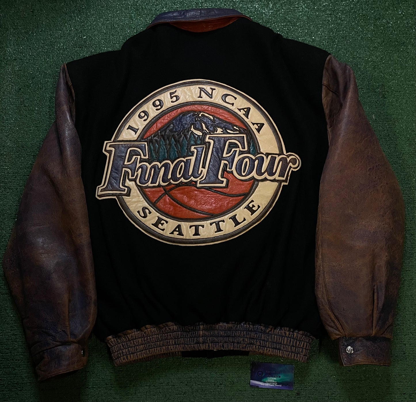 vintage  1995 NCAA Final Four Seattle Jeff Hamilton jacket