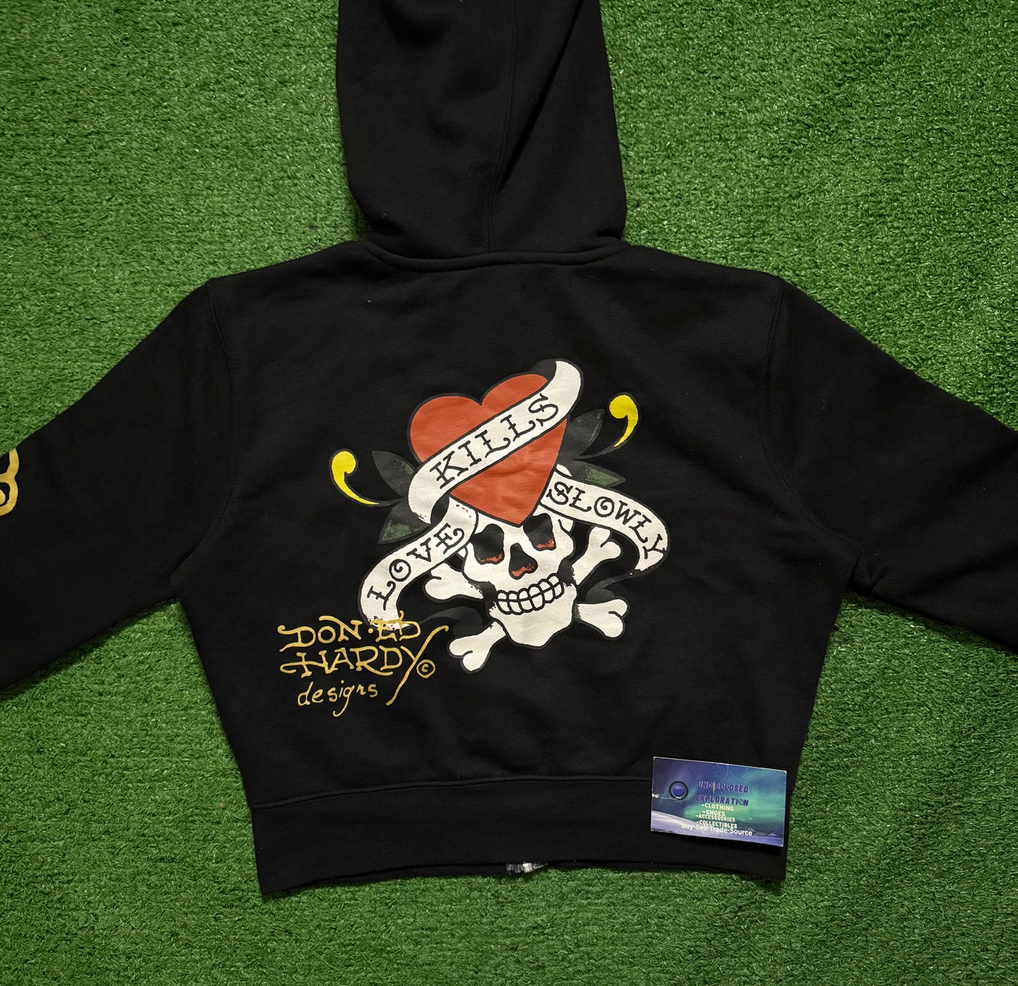 Ed Hardy Cropped Hoodie