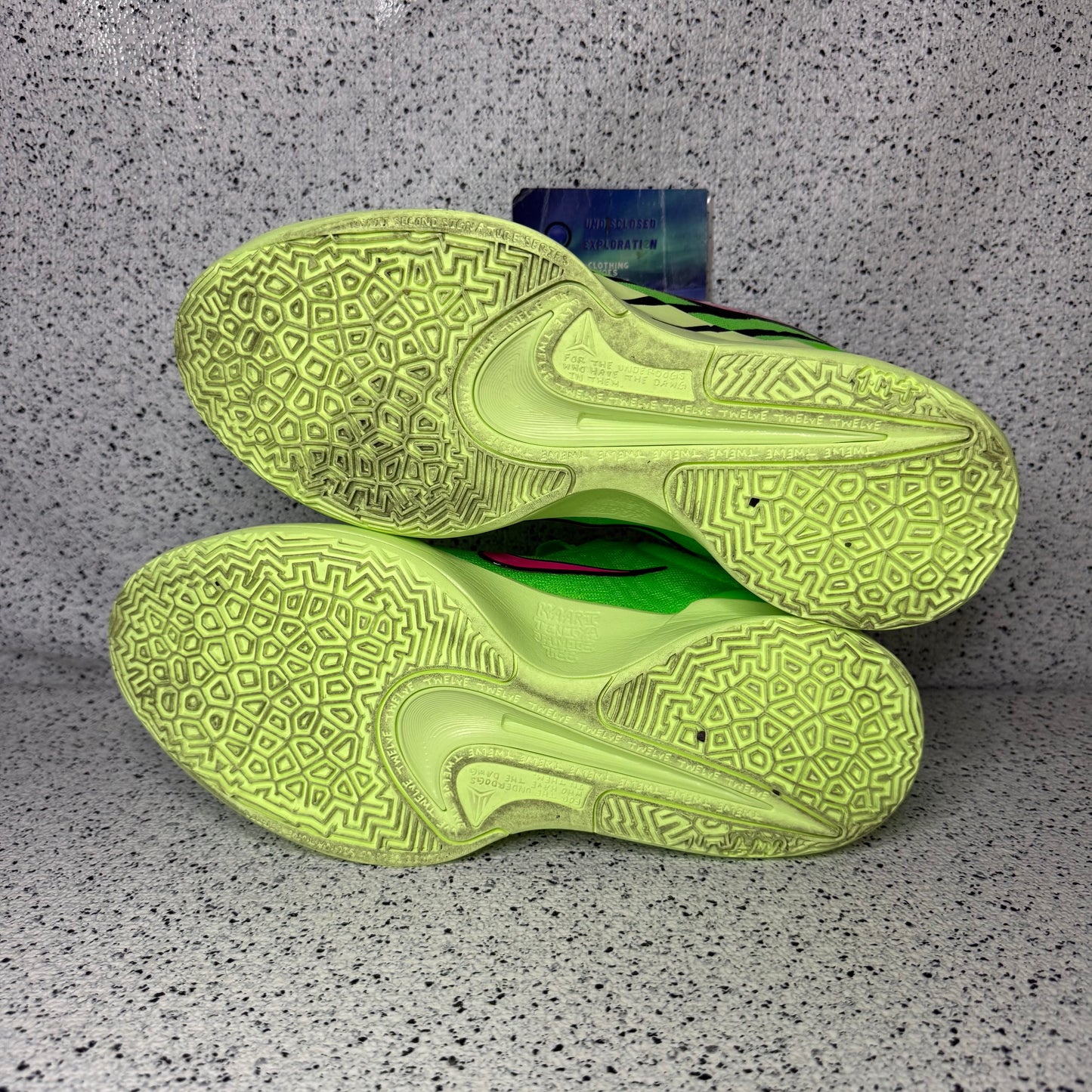 Ja 2 Scratch Pink Green Pink 10.5 Men “Preowned”