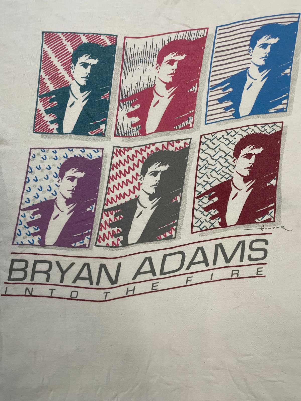 Vintage 1988 Bryan Adams European tour tee