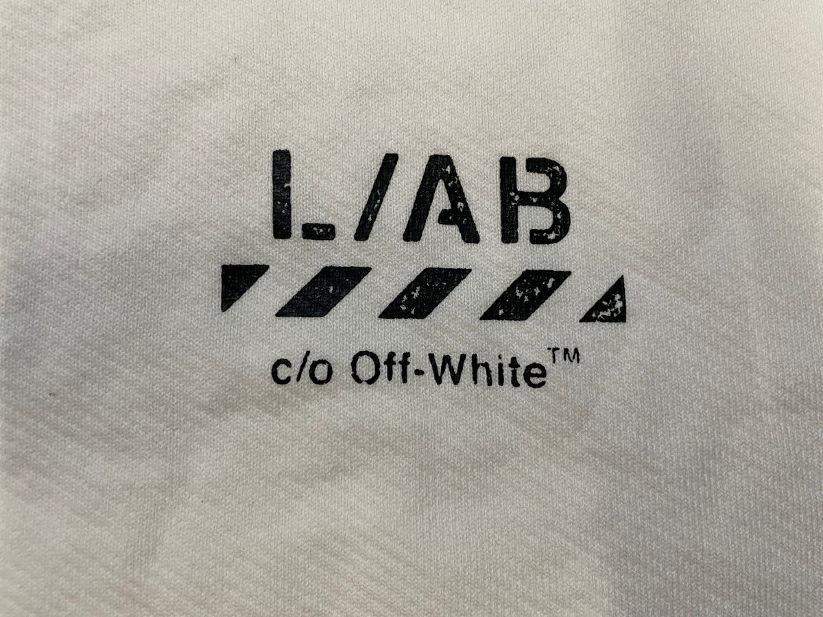 L/AB c/o Off-White Core Diagonal Zip Hoodie