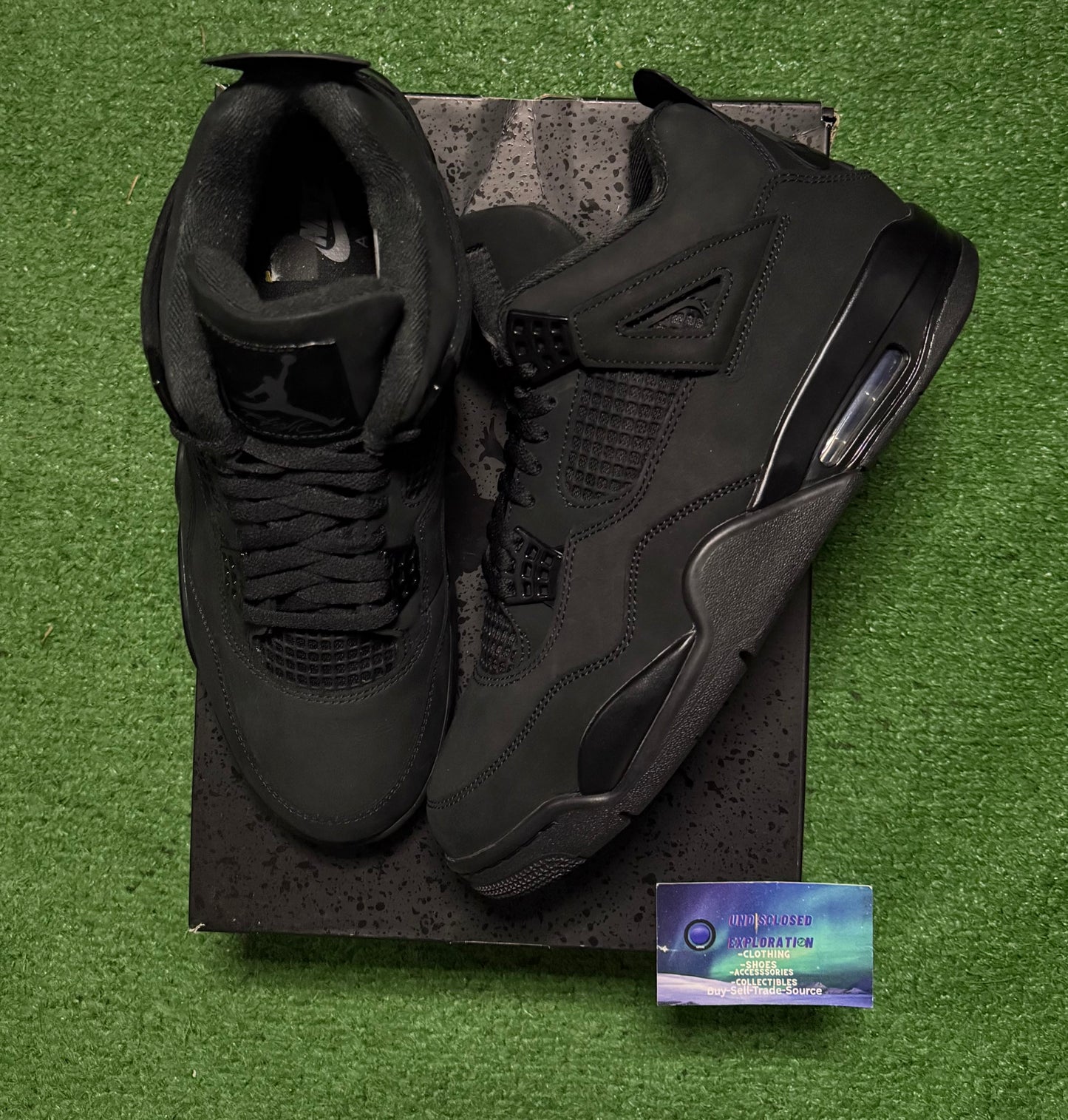 Jordan 4 Black Cat 11 Men/12.5 Women “Preowned”