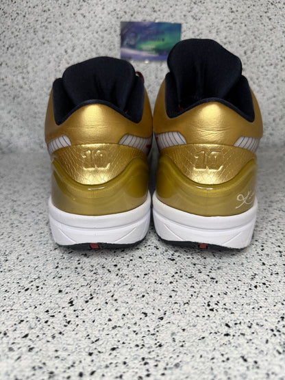 Nike Kobe 4 Gold Medal 10 Men/11.5 Women “Preowned”