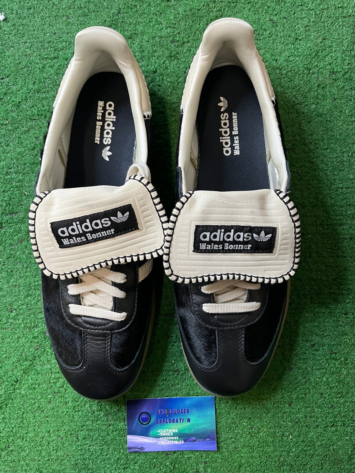 Adidas x Wales Bonner pony hair black size 14men/15.5women