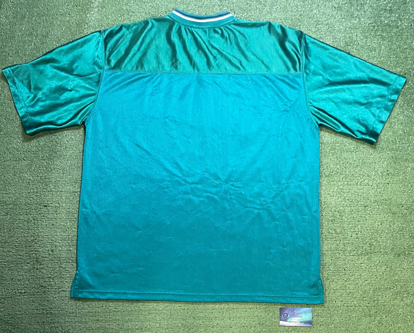 Vintage 1990s Seattle Mariners blue and teal jersey embroidered tee