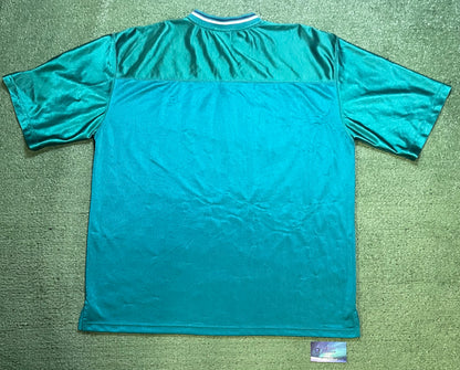 Vintage 1990s Seattle Mariners blue and teal jersey embroidered tee