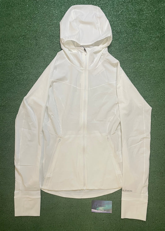 lululemon mist over windbreaker white