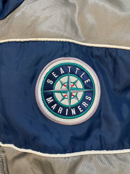 Vintage 1990s Seattle Mariners pro player Reversible jacket