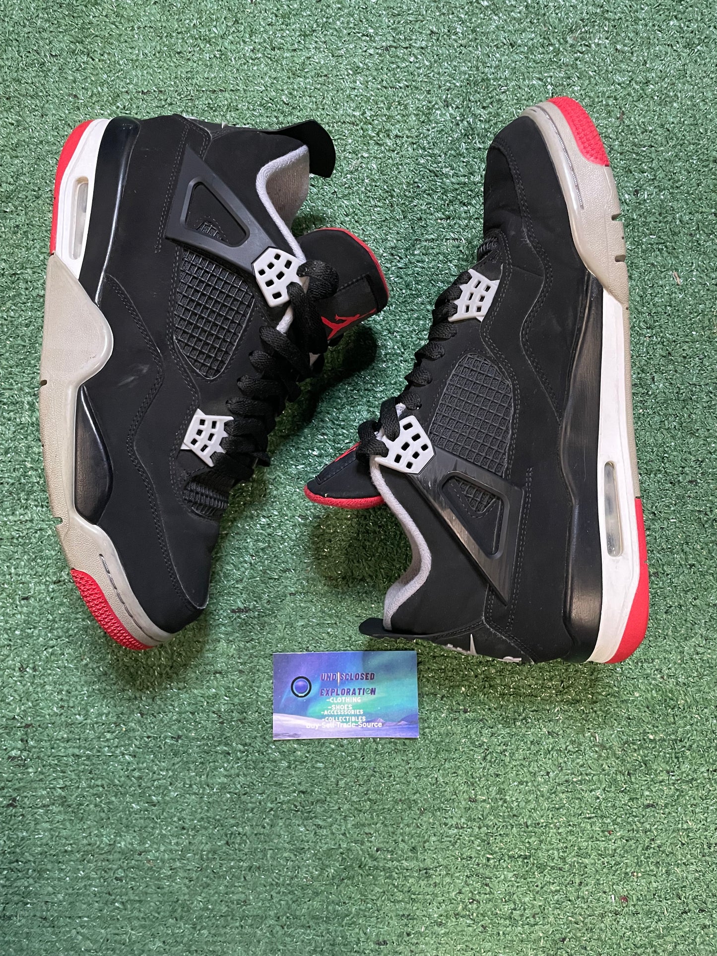 Air Jordan 4 bred 2019 size 10.5men/12women