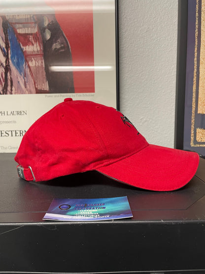Vintage Ferrari red horse hat