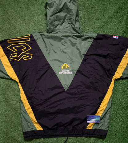 Vintage Seattle SuperSonics Jacket 90s Nutmeg